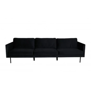 Sofa Zoom, Juodas velvetas