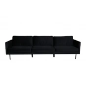 Sofa Zoom, Juodas velvetas kaina