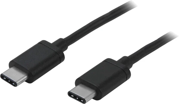 Kabelis StarTech, 2 x USB-C, 2 m, juoda, 60 W