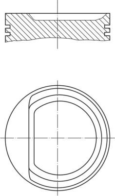 Stūmoklis MAHLE 030 71 01