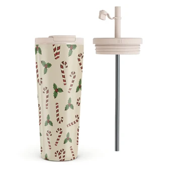 Sweet Tooth - Travel Mug, 700 ml / Flap & Straw Set