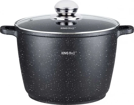 Kinghoff puodas su dangčiu, 28 cm, 10 l