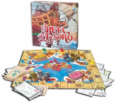 CEFA TOYS Spanish The Treasure Trail board game