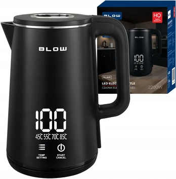 Elektrinis virdulys Blow, 1,8 l, juodas