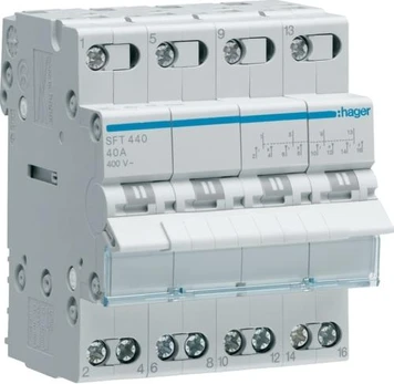 SFT440 POWER SWITCH 40A 4P I-0-II 4M 400V AC TOP CONNECTION