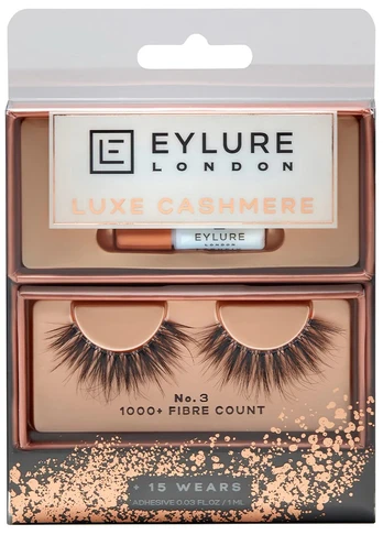 Priklijuojamos blakstienos Eylure Luxe Cashmere No.3