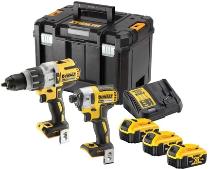 DEWALT Rinkinys COMBO 18V DCK276P3T (DCD996 + DCF887) 3x5,0Ah TSTAK