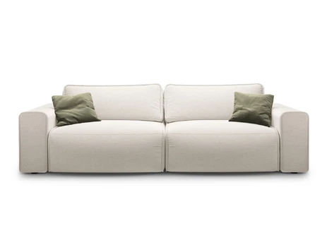 Sofa With Bed Function And Box, "Victor", 3 Seats, 246x100x83, Light Beige