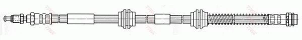 TRW PHD558 Brake hose