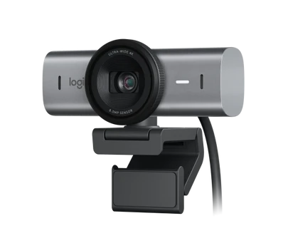Logitech MX Brio Internetinė kamera, 8.5 MP, 4K Ultra HD 3840x2160, USB-C, Graphite