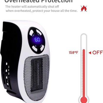 Įkraunamas šildytuvas 500 W
