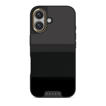 Monotone - iPhone 16 Plus Case, Elite Dark (MagSafe) / Gold