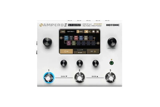 „Hotone Ampero II Stomp“ – gitaros multiefektas