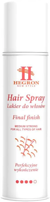 HEGRON Lakier do włosów Final Finish - medium strong 300ml