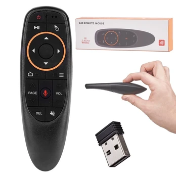RoGer Air Mouse PRO1 Wireless remote control with QWERTY klaviatūra / gyro pelė / microphone