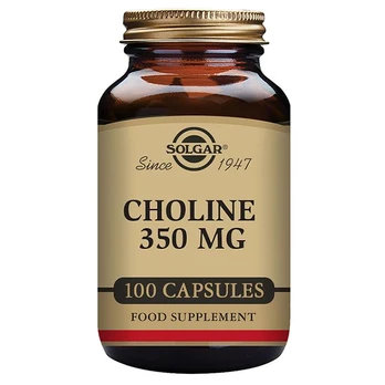 maisto papildas Solgar Cholines 350mg 100 kapsulių