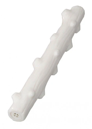 EBI žaislinė guminė lazdelė balta / vanilė 30,5 cm