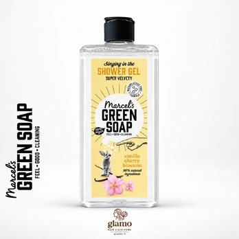 Marcel’s Green Soap Vanilla & Cherry Blossom – dušo gelis, 250 ml