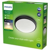 "Philips Doris" LED lauko šviestuvas IP54 2 700K juodas