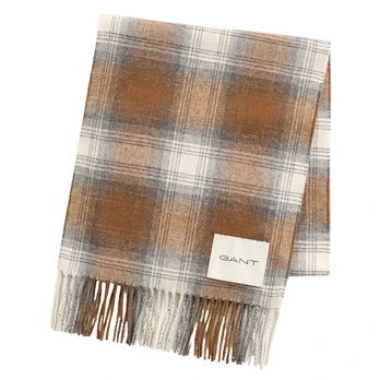 Šalikas vyrams, Ruda, Checked scarf