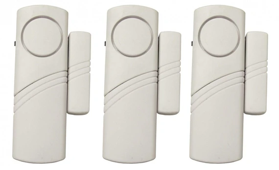 Electraline 58401 Doors And Windows Alarm Set: 3 Pcs.