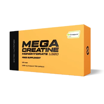 SCITEC Mega Creatine Monohydrate 1320 (Creapure®) - 120 kaps.