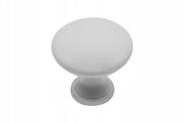 Zamak knob TERNI baltas glossy kaina