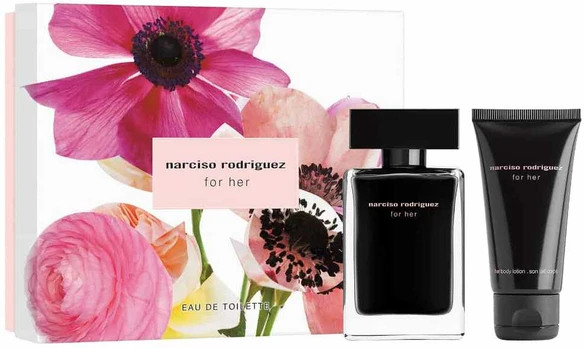 Narciso Rodriguez For Her EDT 50 ml + BL 50 ml (woman)