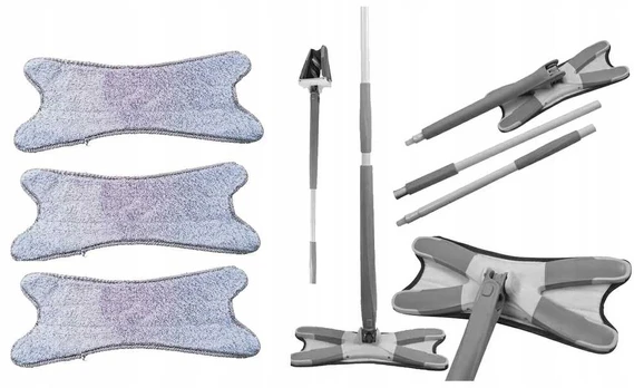 WMC Tools X-formos šluota su gręžimo funkcija, pilka