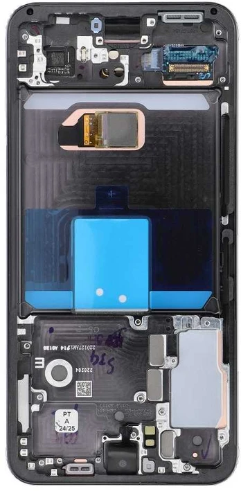 „ServicePack“ LCD ekranas SAMSUNG S22 S901 GH82-27520A juodas