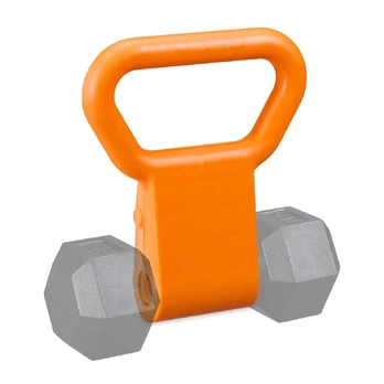 Kodustaar Kettlebell rankena, 28x23x7 cm, Oranžinė
