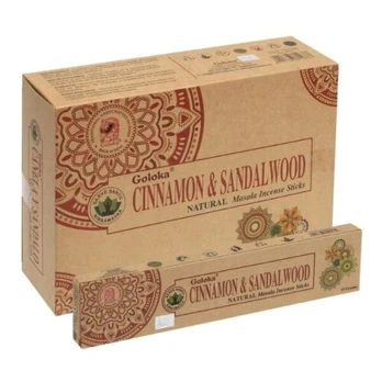 Goloka Cinnamon & Sandalwood smilkalai x 12