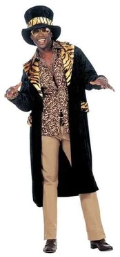 Widmann Big Daddy Pimp kostume