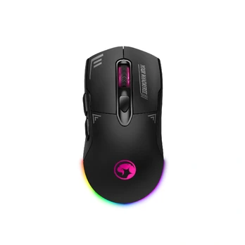 Žaidimų pelė MARVO Duke M803W V2, belaidė, juoda