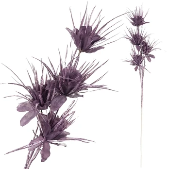 Dirbtinė dekoratyvinė šaka, violetinė, 85 cm