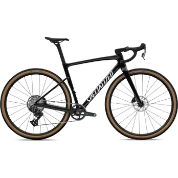 Specialized Crux 5 Comp gravel dviratis | Obsidian Metallic - Dune White, 52