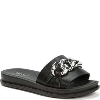 Šlepetės moterims, Juoda, SLIPPERS