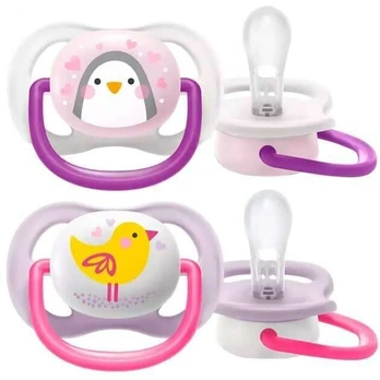 Čiulptukas Philips Avent Ultra Air Animals, 0 mėn.
