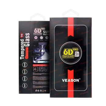 6D Pro Veason Glass - for Iphone 16 Pro Max juodas