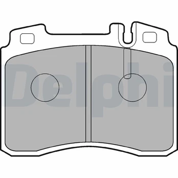 DELPHI LP0844 Brake pad set