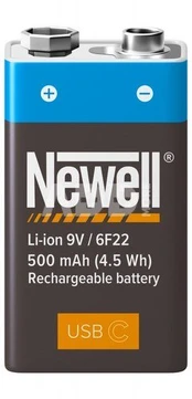 Newell 9 V USB-C 500 mAh battery