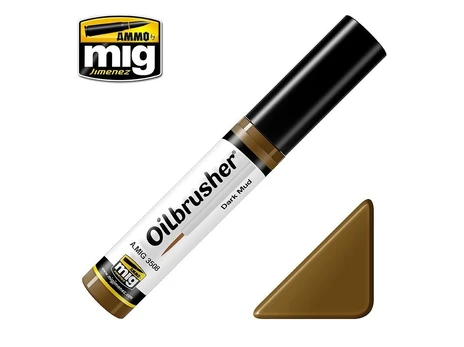 AMMO by MIG Jimenez AMMO MIG - Sendinimo priemonė Oilbrusher - DARK MUD, 3508