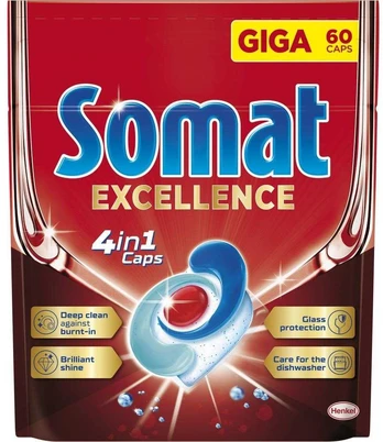 KAPSULĖS INDAPLOV SOMAT EXCELLENCE 60VNT