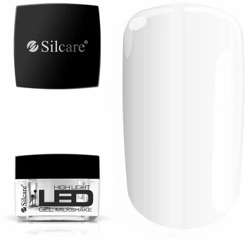 Silcare Vienfazis nagų lakas „High Light LED Gel Milkshake“, 30 g