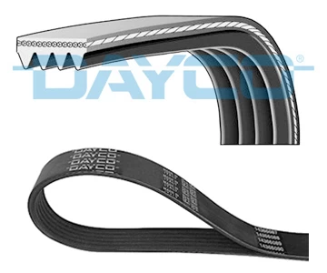 V formos rumbuoti diržai DAYCO 4PK1026HD