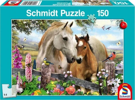 Schmidt Dėlionė 150 vnt. - Kumelė ir kumeliukas
