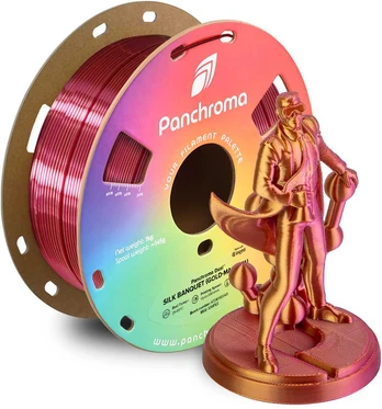 Polymaker Panchroma PLA DUAL SILK plastikas - Banquet Gold-Magenta