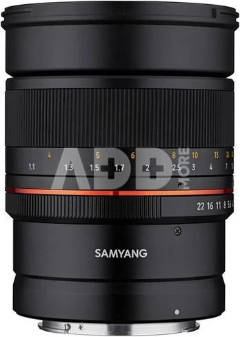 Samyang MF 85mm F1.4; Canon RF