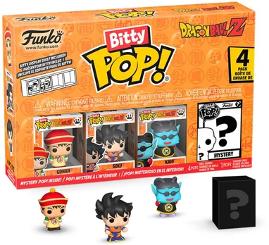 Funko Blister 4 figures Bitty POP Dragon Ball Z Cell