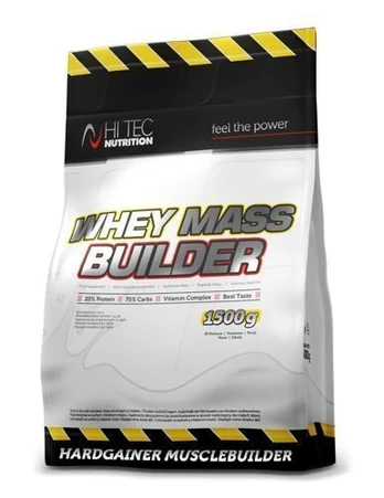 Preparatas masei auginti Hi Tec Whey Mass Builder, 3000 g